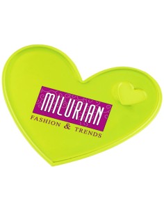 Adesivo riflettente a forma di cuore