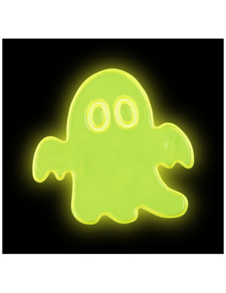 Adesivo riflettente a forma di fantasma, misura M
