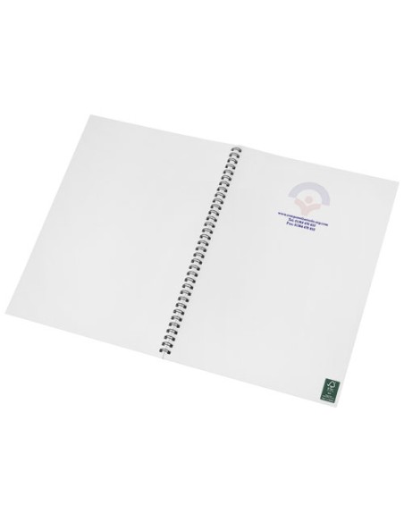 Notebook A4 spiralato Desk-Mate® con copertina in PP
