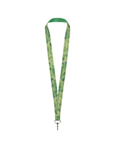 Lanyard Lana in PET riciclato con stampa in sublimazione
