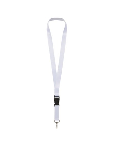 Lanyard Bucks in PET riciclato con stampa in sublimazione e fibbia di sicurezza