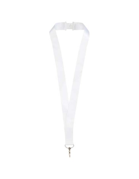Lanyard Addie in PET riciclato con stampa in sublimazione e sgancio di sicurezza