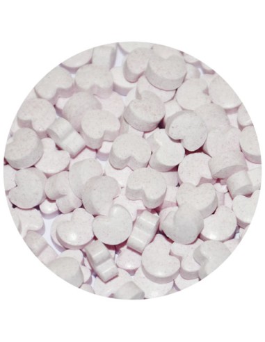 Caramelle Clic clac a forma di cuore e alla fragola