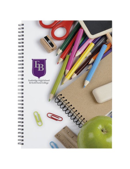 Notebook Wire-o formato A4 e copertina rigida