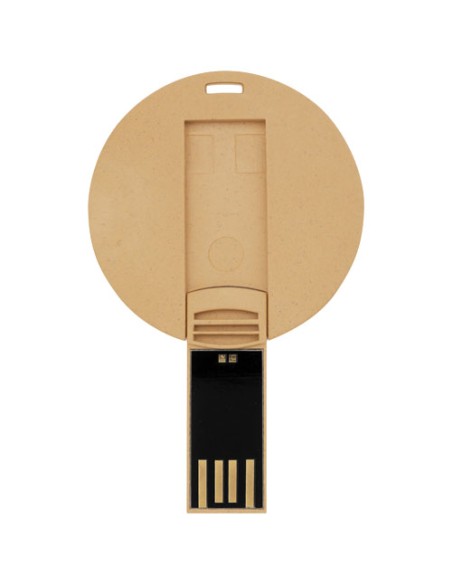 USB rotonda con scocca biodegradabile