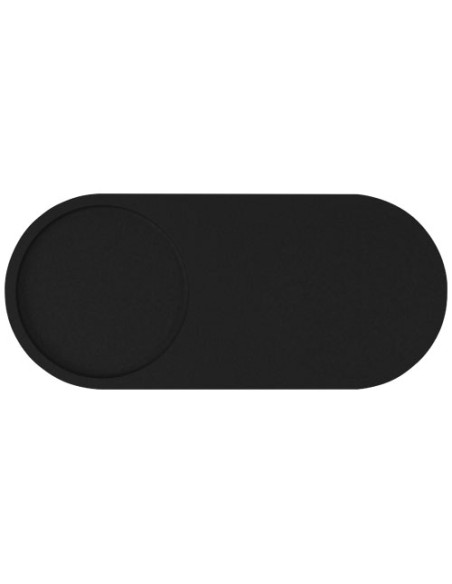 Stazione di ricarica wireless da 10 W con logo luminoso e portamatite in bambù SCX.design W17