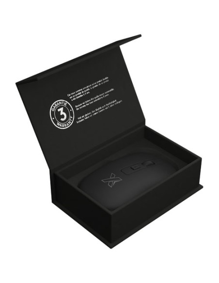 Mouse wireless in materiale antibatterico con logo luminoso SCX.design O22