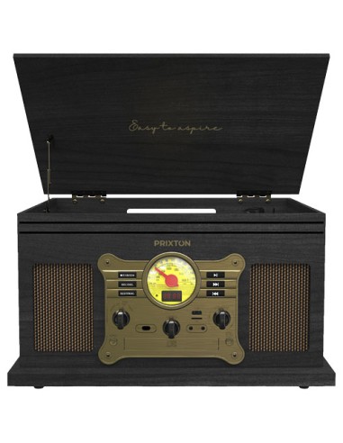 Giradischi per vinili e lettore musicale Prixton Century