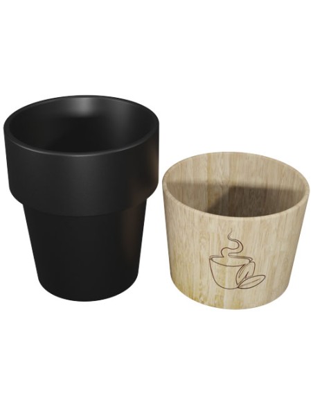 Set di 4 tazze da caffè magnetiche in ceramica SCX.design D06