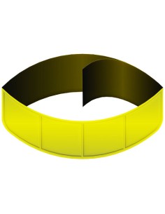 Fascia catarifrangente in PVC da 43,5 cm RFX™