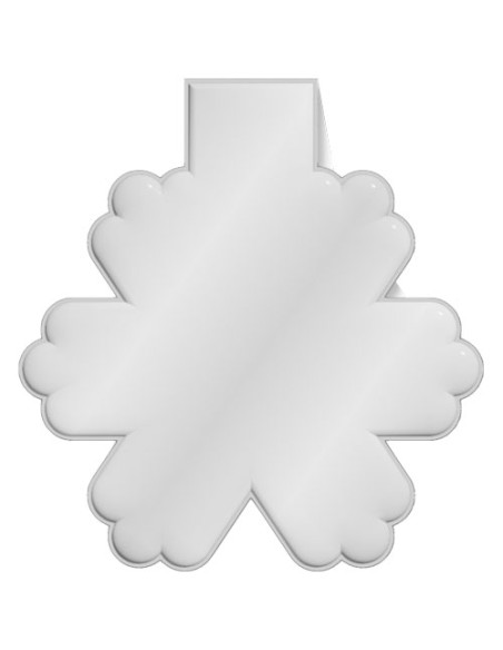 Calamita catarifrangente a forma di fiocco di neve in TPU RFX™ 