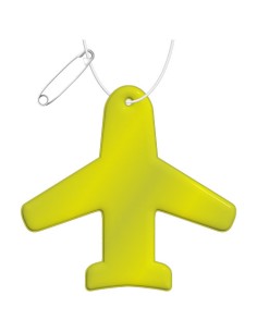 Gancio catarifrangente a forma di aeroplano in PVC con catenella RFX™