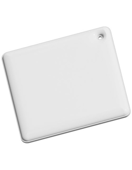 Gancio catarifrangente piccolo a forma di rombo con catenella in PVC RFX™