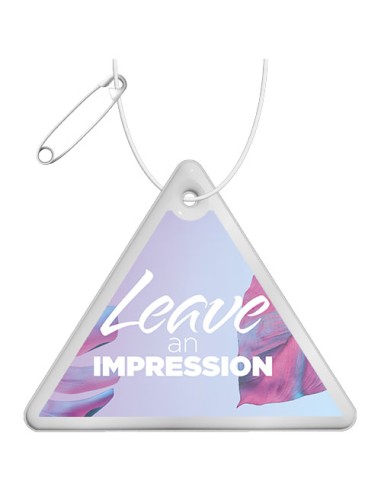 Gancio catarifrangente triangolare in PVC con catenella RFX™