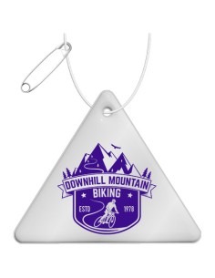 Gancio catarifrangente triangolare in TPU con catenella RFX™