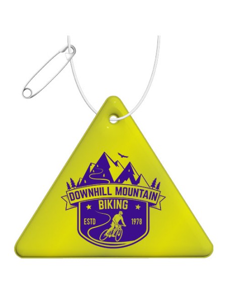 Gancio catarifrangente triangolare in TPU con catenella RFX™