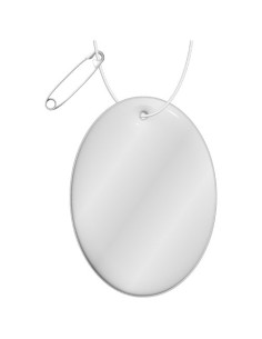 Gancio catarifrangente ovale in TPU con catenella RFX™