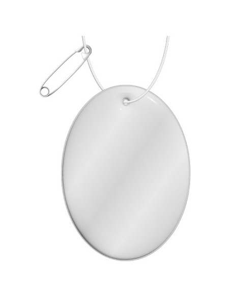 Gancio catarifrangente ovale in TPU con catenella RFX™