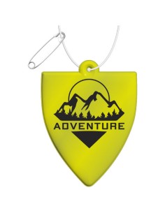 Gancio catarifrangente per badge con catenella RFX™