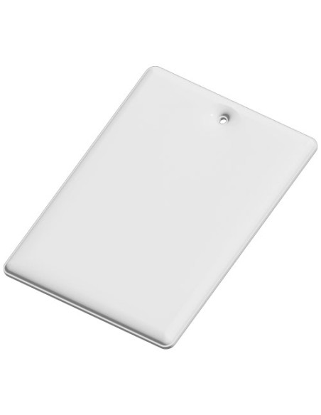 Gancio rettangolare catarifrangente in PVC grande con catenella RFX™