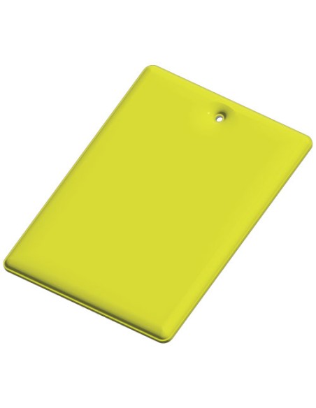 Gancio rettangolare catarifrangente in PVC grande con catenella RFX™