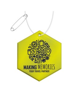  Gancio in TPU catarifrangente esagonale con catenella RFX™