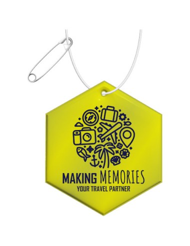  Gancio in TPU catarifrangente esagonale con catenella RFX™