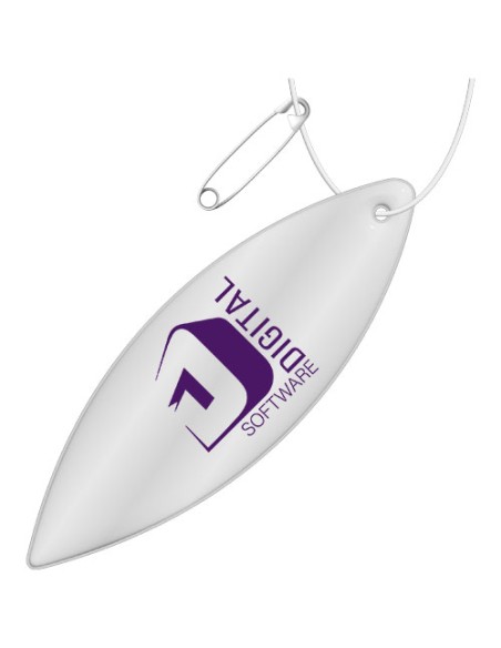 Gancio catarifrangente a ellisse in TPU con catenella RFX™