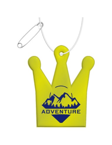 Gancio catarifrangente a forma di corona in TPU con catenella RFX™