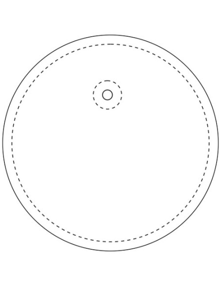 Gancio catarifrangente rotondo in PVC con catenella RFX™