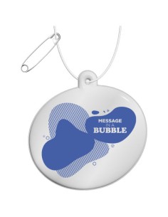 Gancio catarifrangente ovale in TPU con catenella RFX™