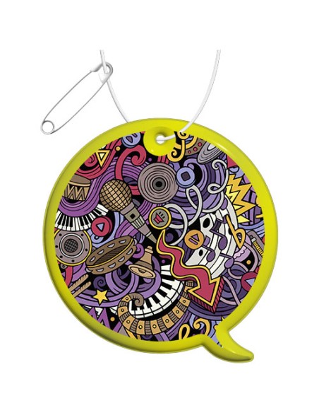 Gancio catarifrangente di richiamo in PVC con catenella RFX™