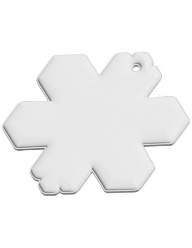 Gancio catarifrangente a forma di fiocco di neve in PVC con catenella RFX™