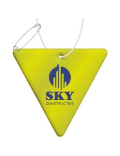 Gancio catarifrangente a triangolo invertito in TPU con catenella RFX™