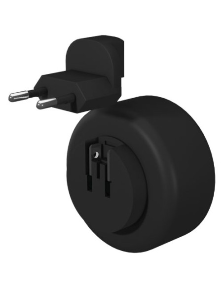 Caricabatterie smart home con logo luminoso SCX.design H11