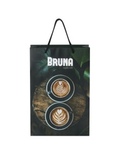 Sacchetto in carta integra da 170 g/m2 realizzato a mano con manici in cordino di plastica - 24 x 9 x 36 cm