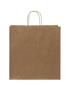 Sacchetto in carta kraft da 80-90 g/m2 con manici intrecciati - 34 x 20 x 35 cm