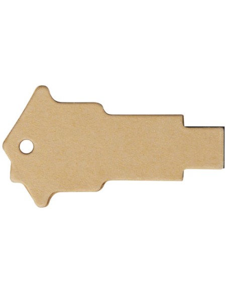 USB 2.0 in carta riciclata a forma di casa
