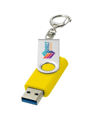 USB 3.0 con portachiavi Rotate