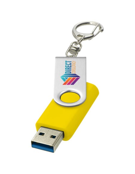 USB 3.0 con portachiavi Rotate