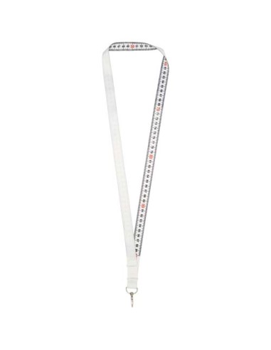 Lanyard con stampa in sublimazione lungo 1 metro in PET riciclato Isla con sgancio di sicurezza