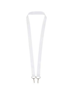 Lanyard in sublimazione in rPET Leia con 2 ganci
