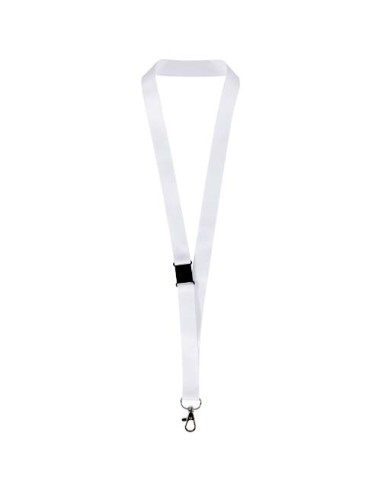 Lanyard in PET riciclato con stampa in sublimazione e sgancio di sicurezza Lois