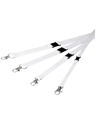 Lanyard in PET riciclato con stampa in sublimazione e sgancio di sicurezza Lois