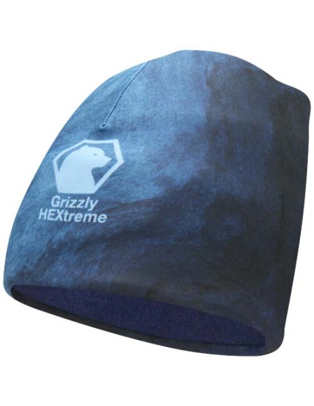 Berretto in PET riciclato con stampa a sublimazione e strato in pile Loki