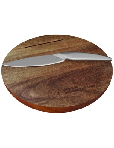 Tagliere in legno e set di coltelli SCX.design K03