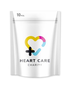 10 cerotti in confezione carta stampata a colori