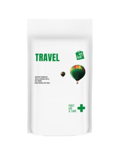 MyKit Set Primo Soccorso Viaggio con custodia in carta