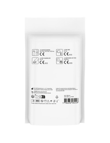 MyKit Set Primo Soccorso Viaggio con custodia in carta