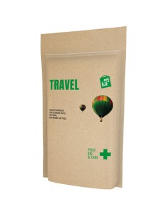 MyKit Set Primo Soccorso Viaggio con custodia in carta